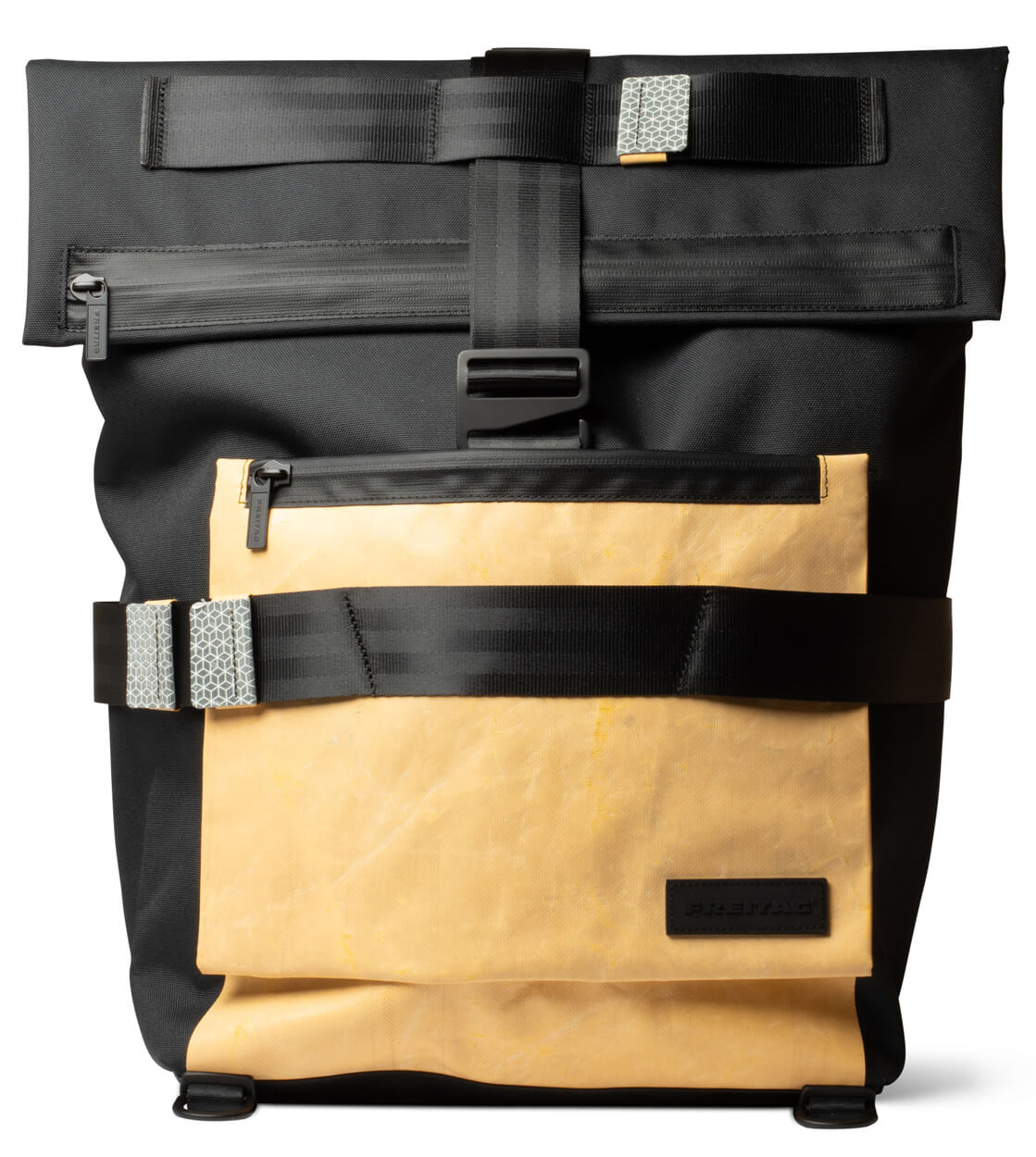 Freitag Backpack Gleason black/yellow