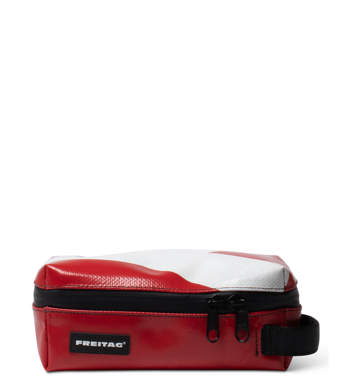 Freitag Toiletry Kit Cheyenne red/white