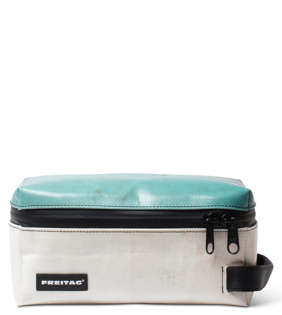 Freitag Toiletry Kit Wayne white/blue