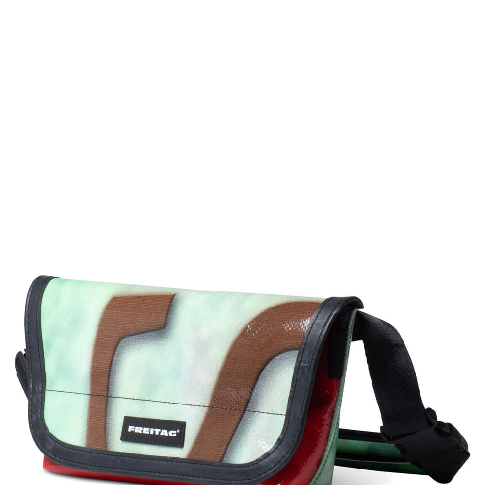 Freitag Bag Jamie green/red/brown