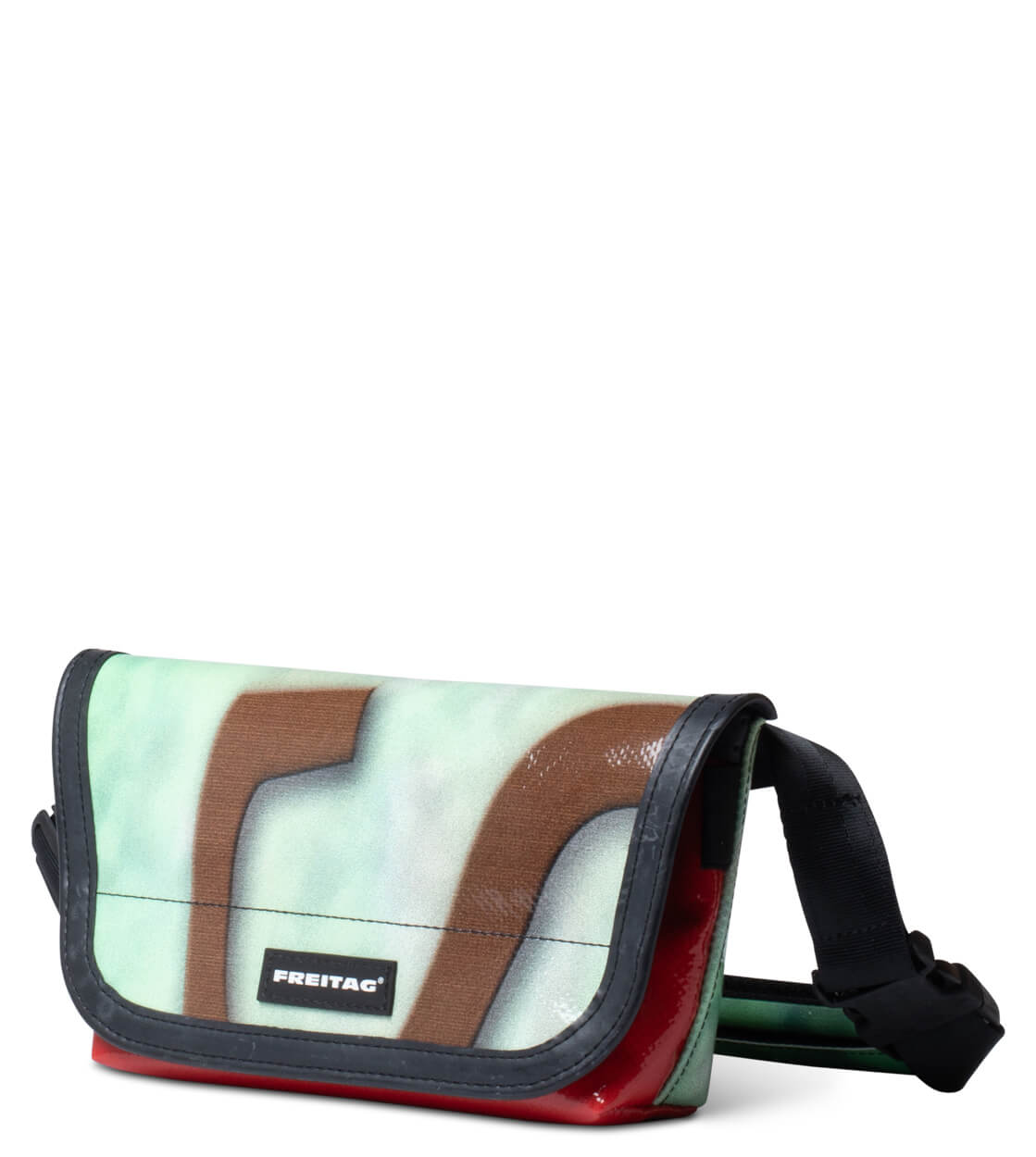 Freitag Bag Jamie green/red/brown