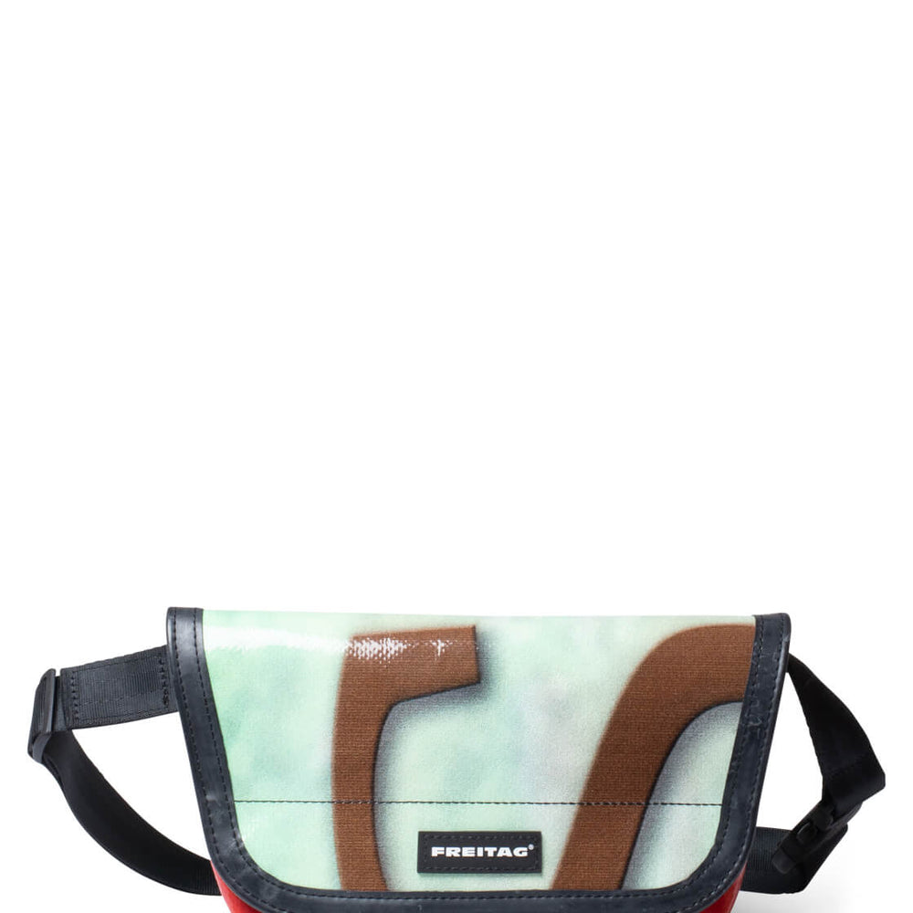 Freitag Bag Jamie green/red/brown