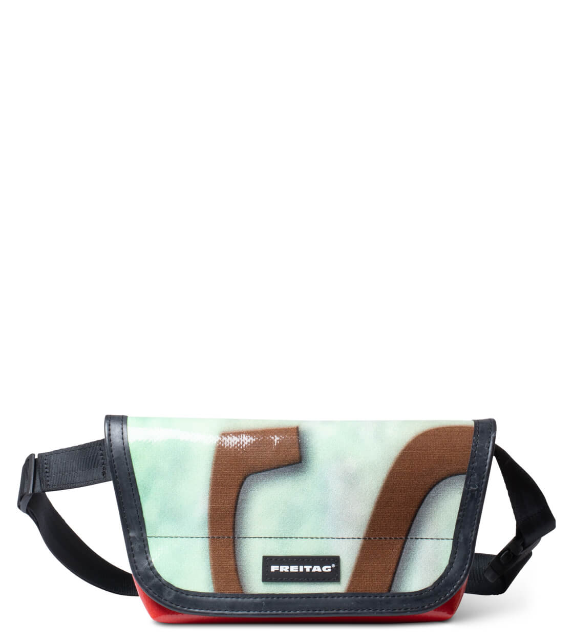 Freitag Bag Jamie green/red/brown