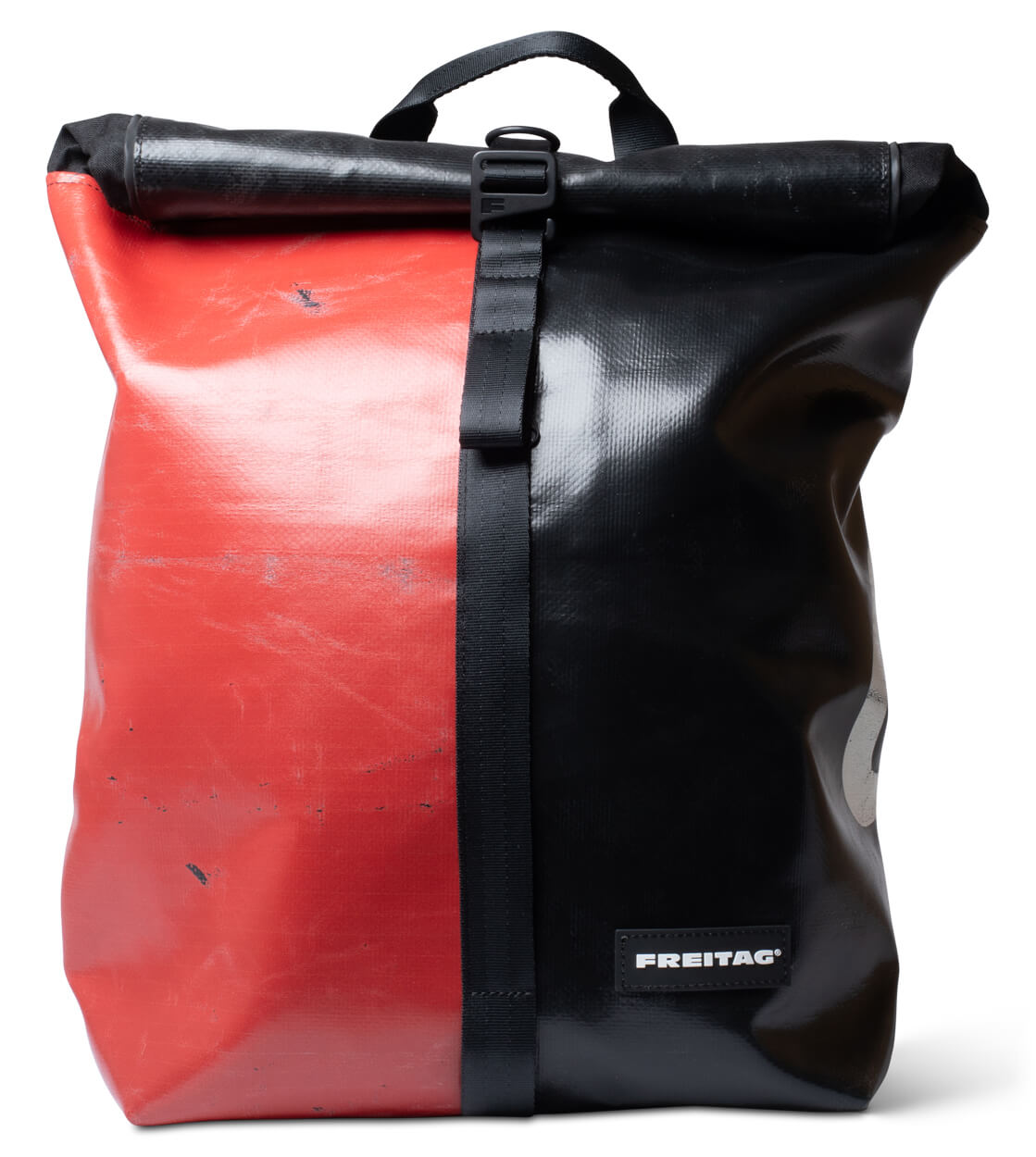 Freitag Backpack Clapton black/red/white