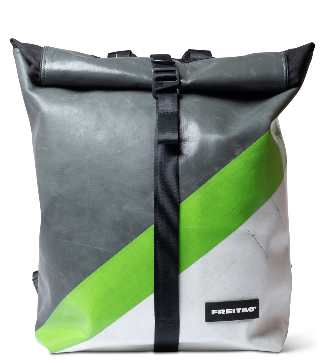 Freitag Backpack Clapton grey/white/green