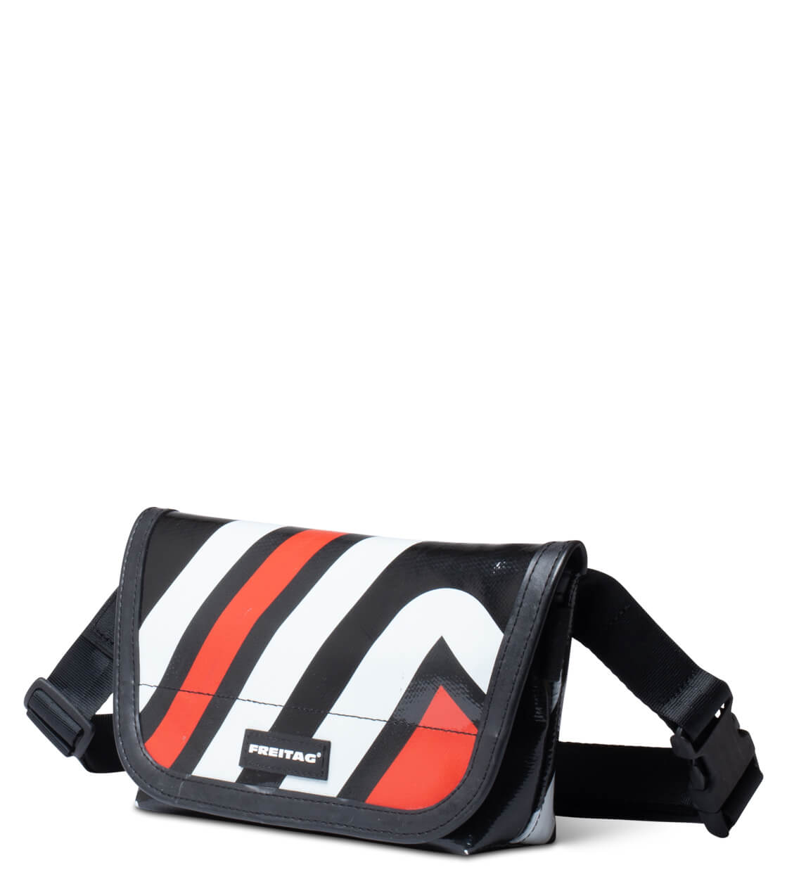 Freitag Bag Jamie black/white/red