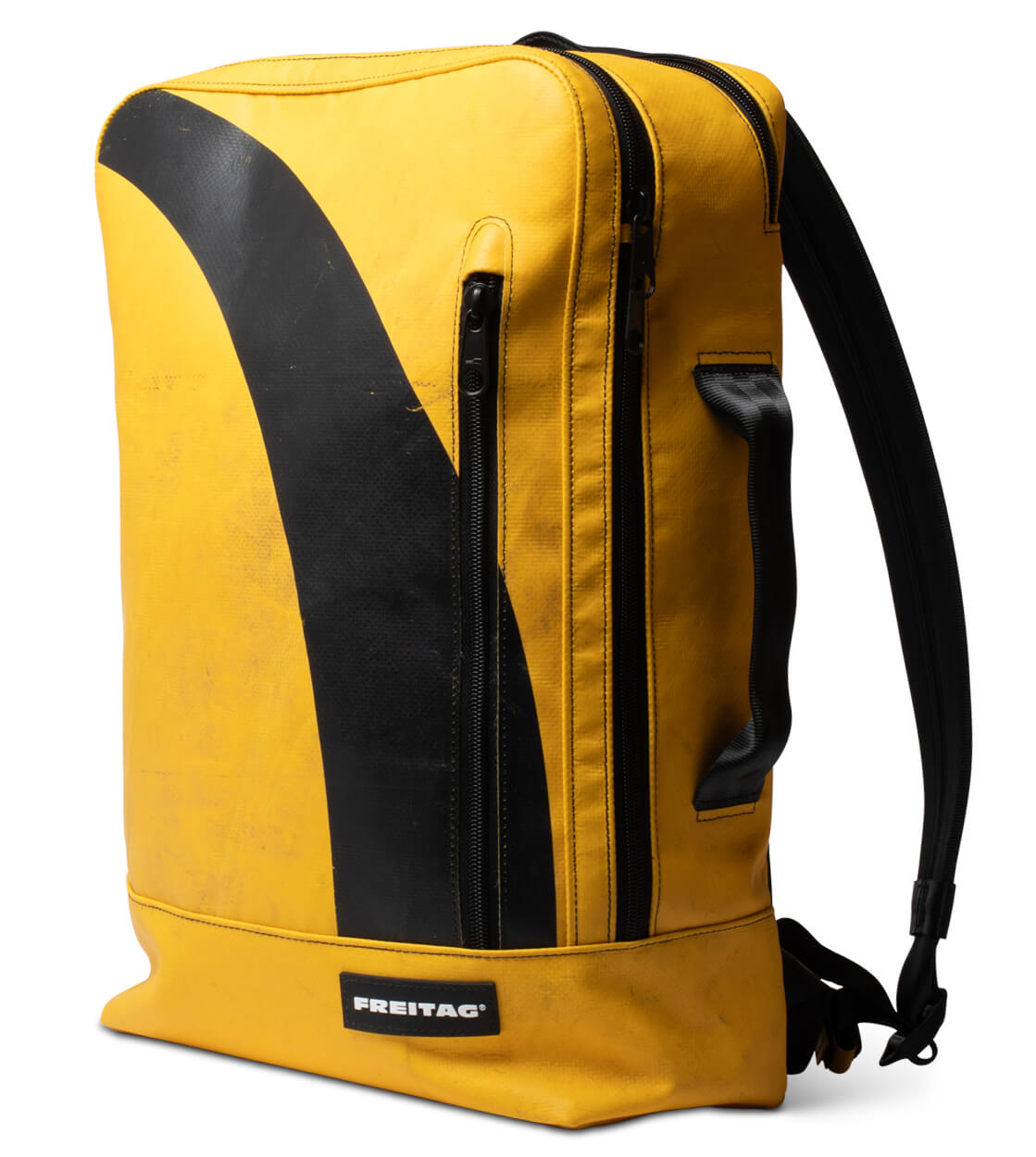 Freitag Backpack Hazzard yellow/black