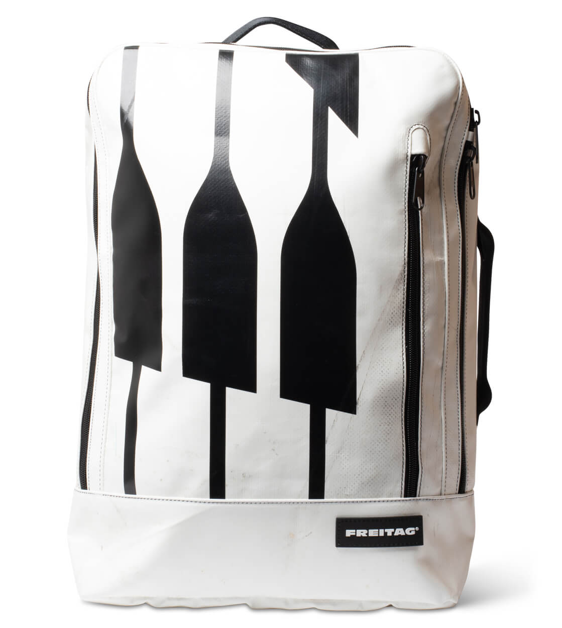 Freitag Backpack Hazzard white/black