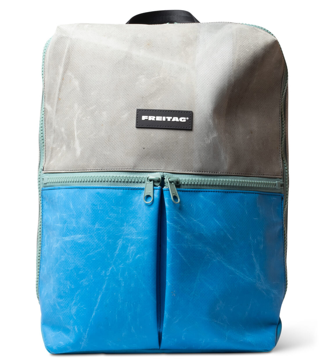 Freitag Backpack Fringe grey/blue/green