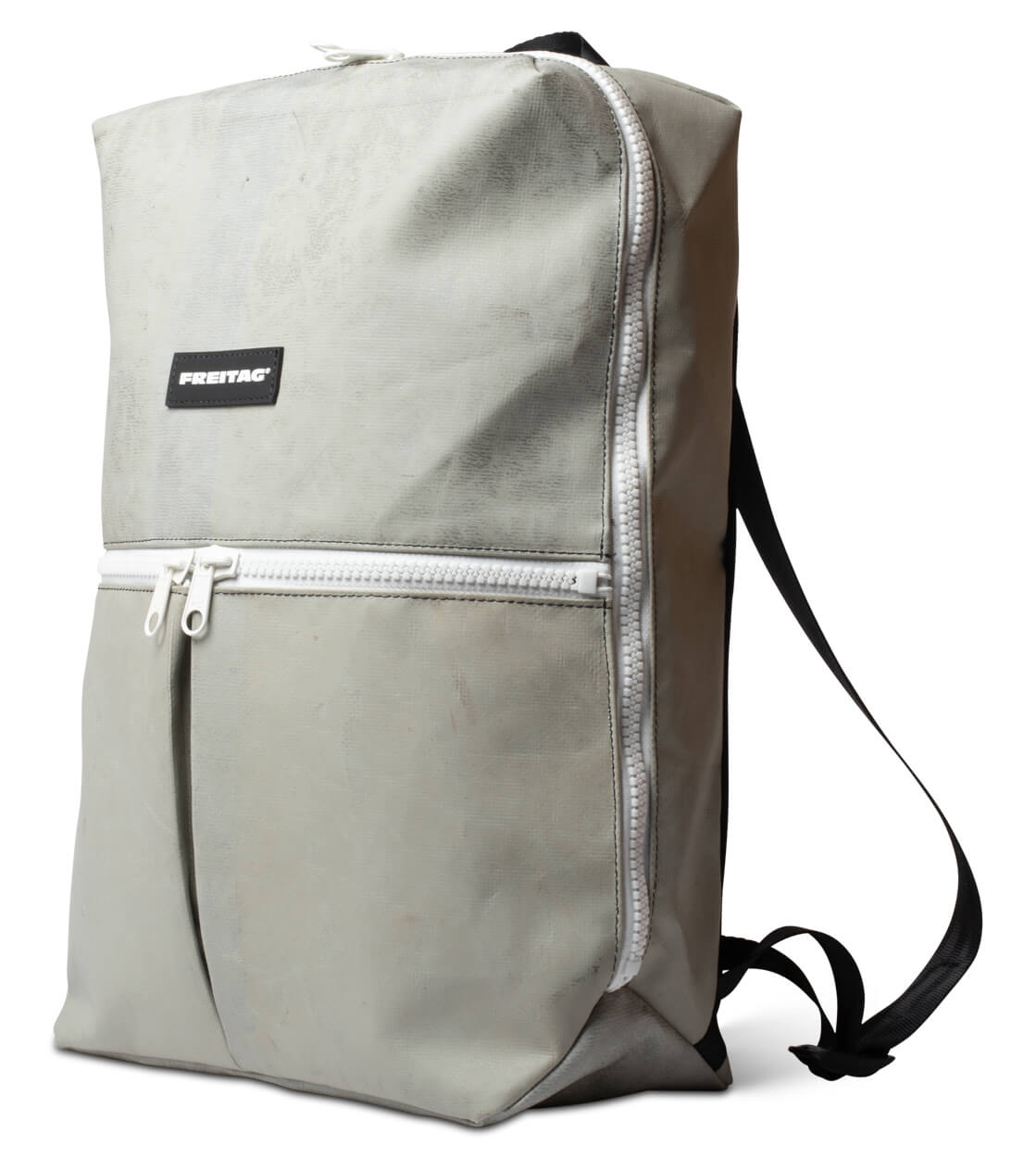 Freitag Backpack Fringe grey/white