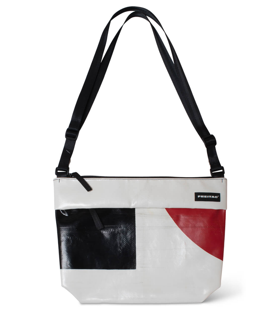 Freitag Bag Lou white/black/red