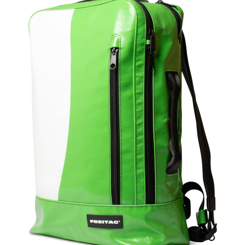 Freitag Backpack Hazzard green/white