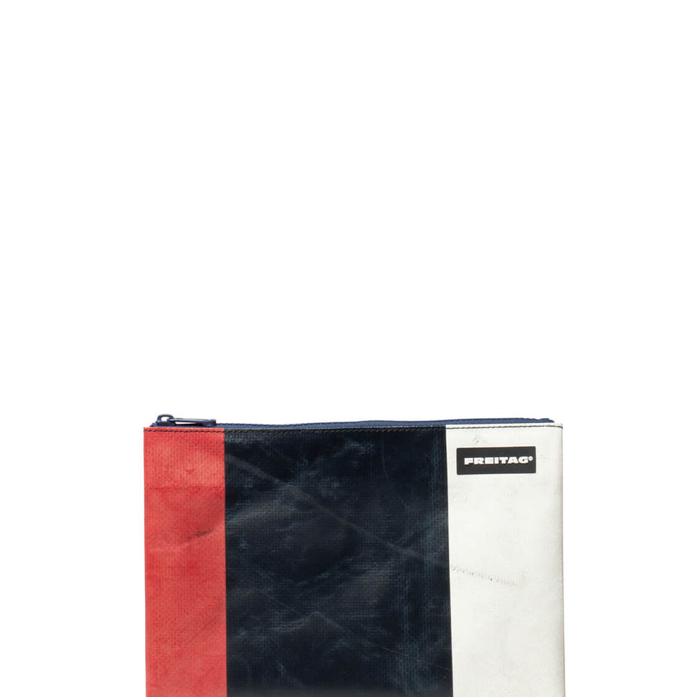 Freitag Pouch Chuck blue/white/red