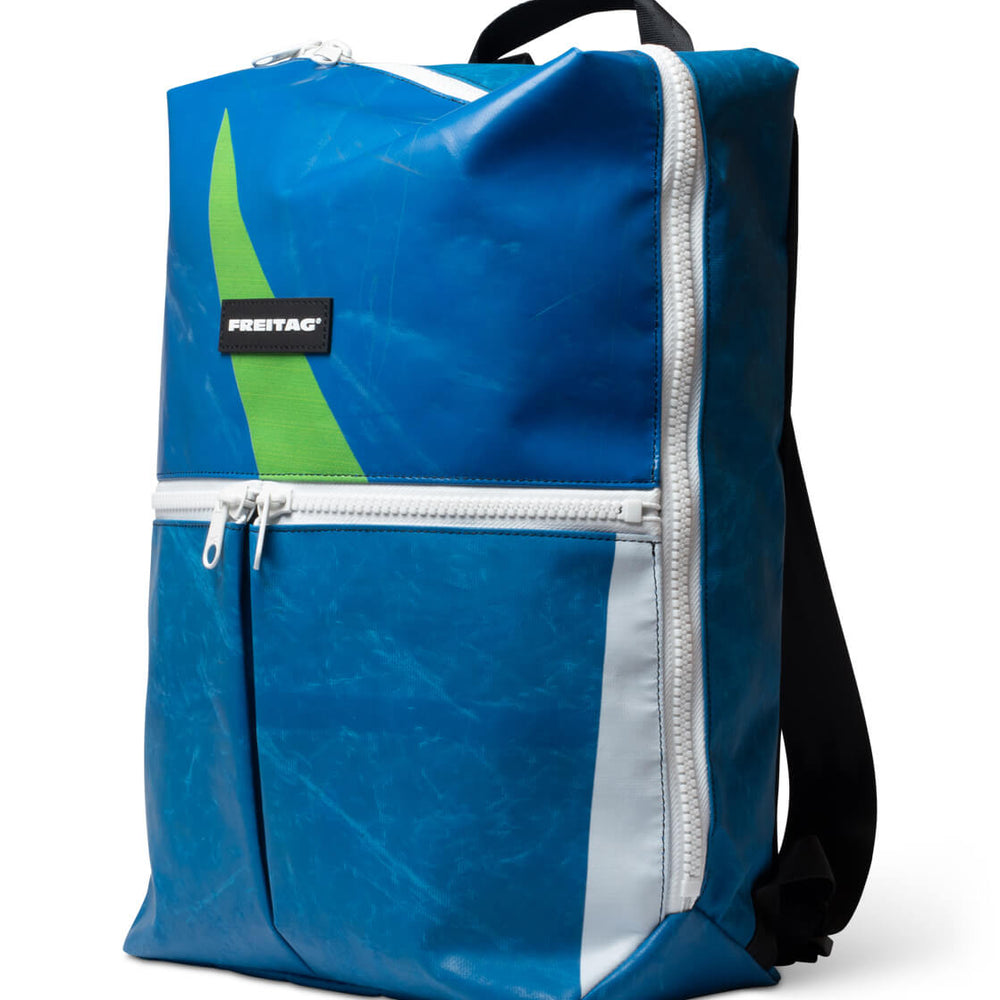 Freitag Backpack Fringe blue/green/white
