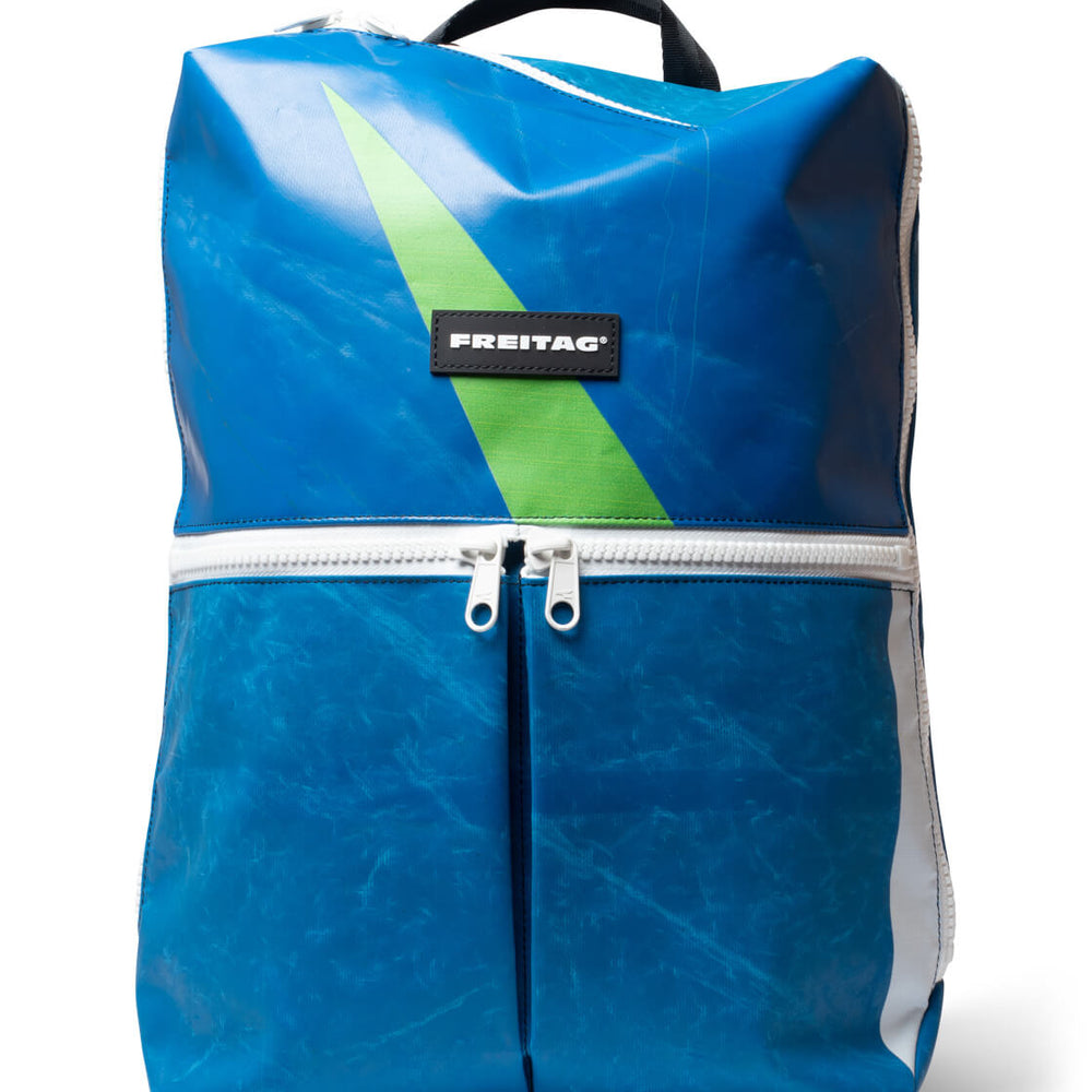 Freitag Backpack Fringe blue/green/white
