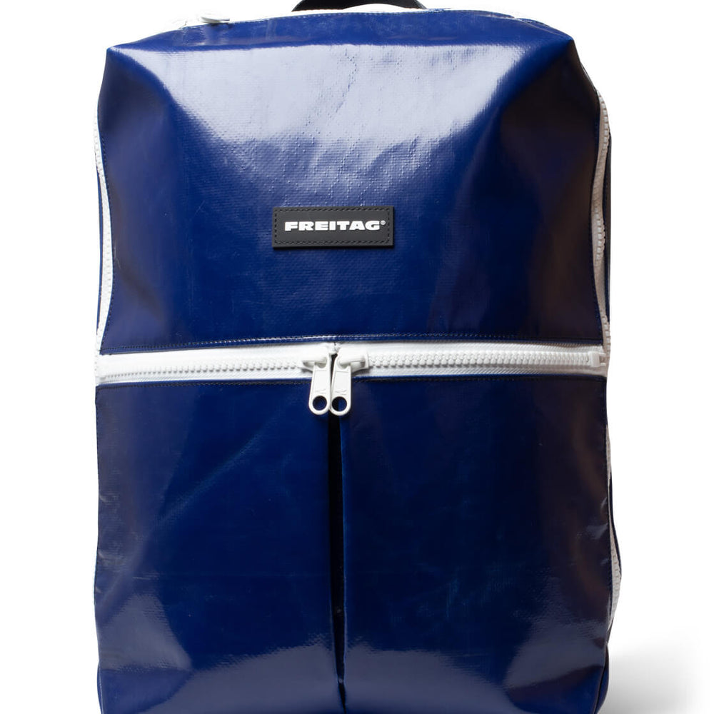 Freitag Backpack Fringe blue/white