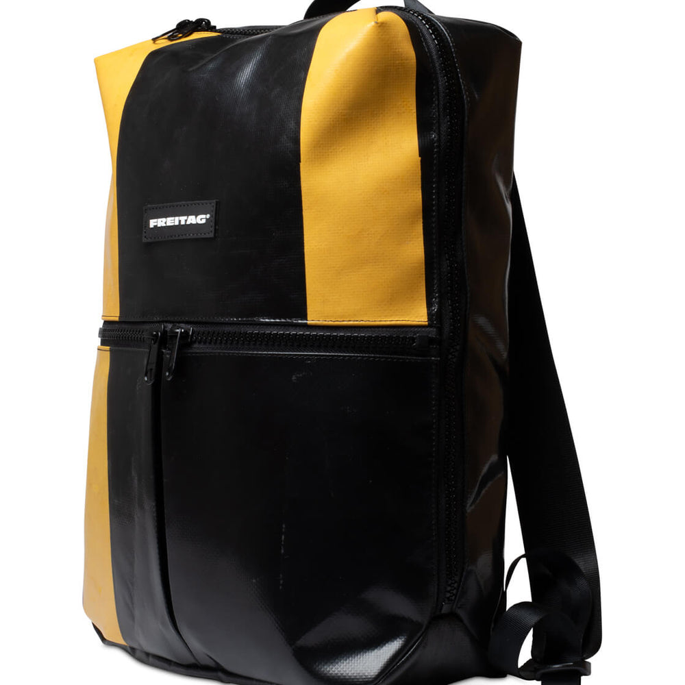 Freitag Backpack Fringe black/yellow/black