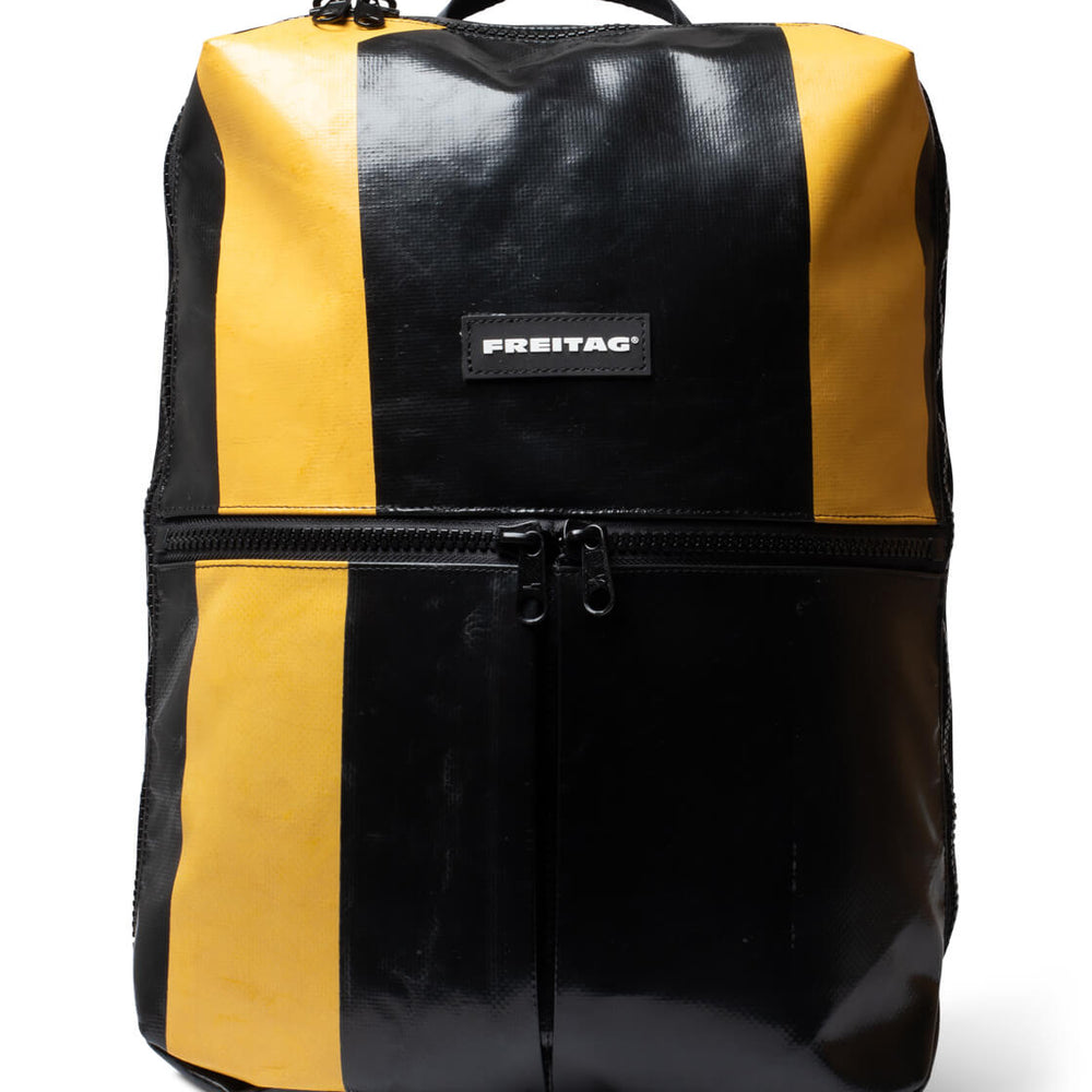 Freitag Backpack Fringe black/yellow/black