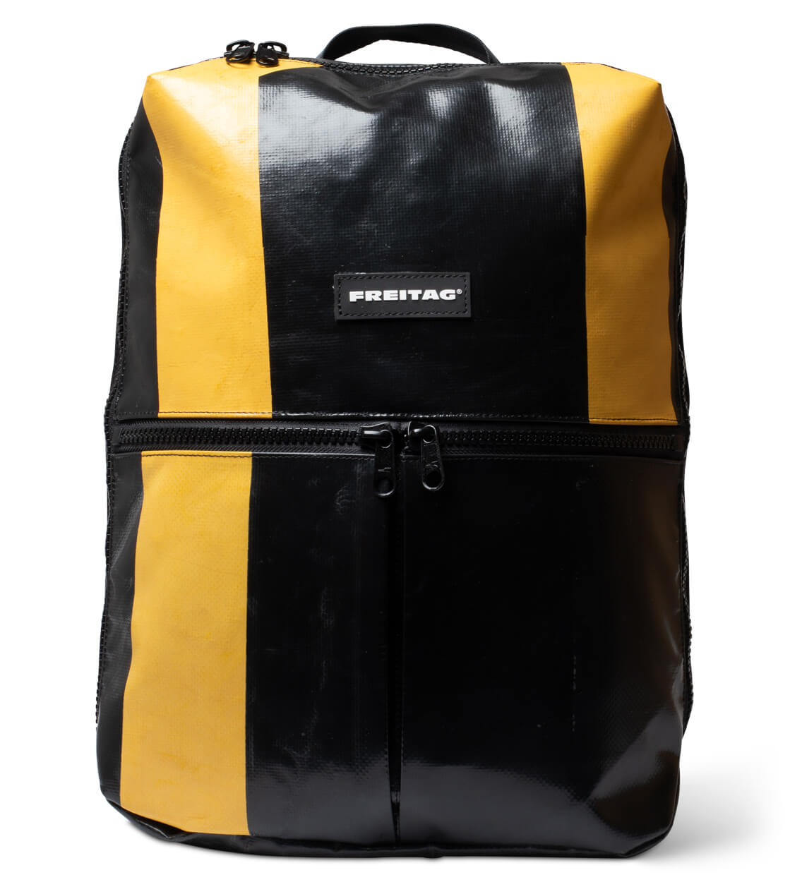 Freitag Backpack Fringe black/yellow/black