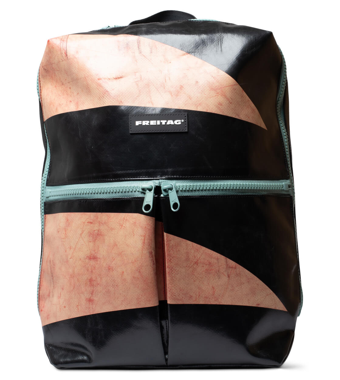 Freitag Backpack Fringe black/red/green