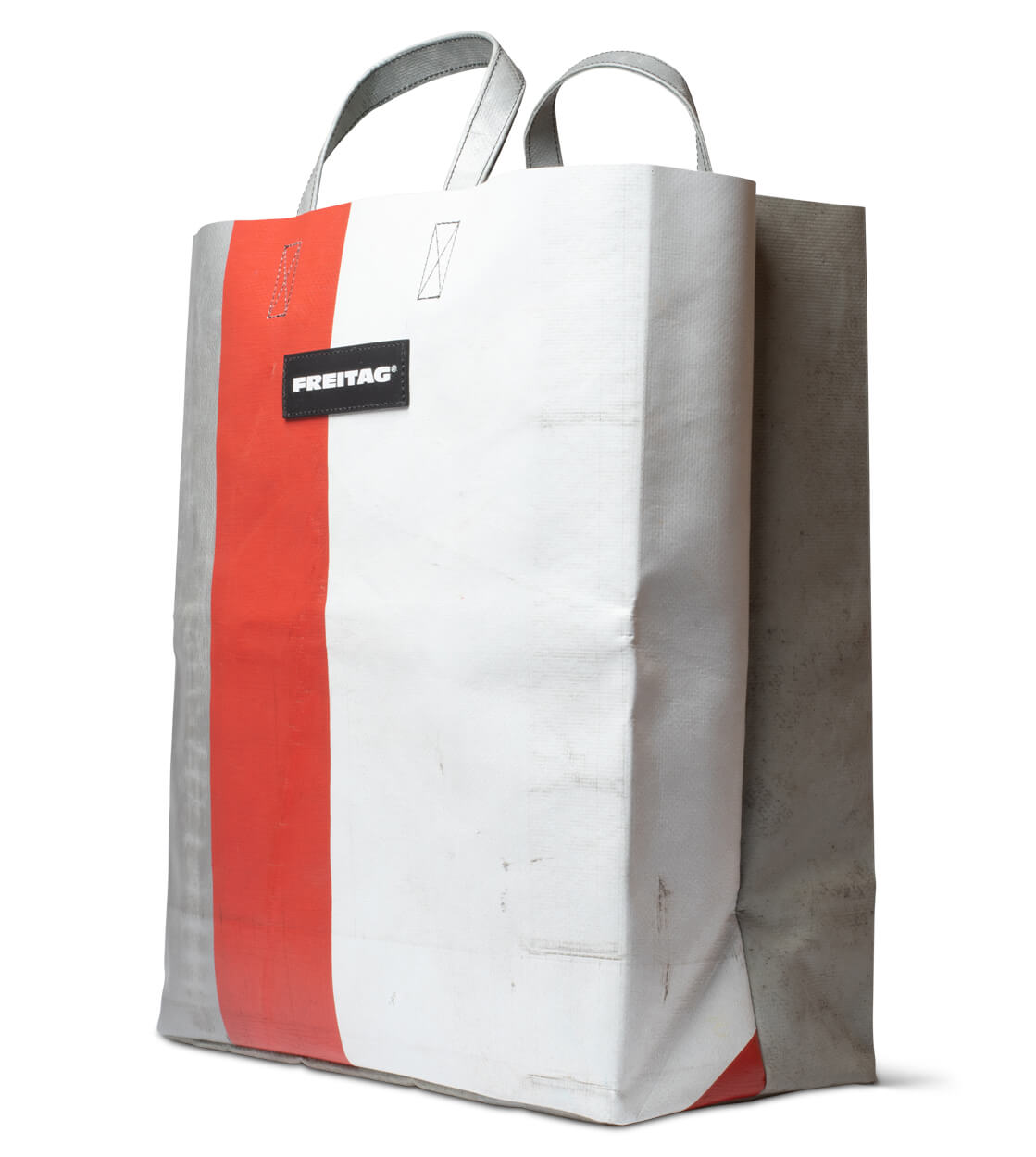 Freitag Bag Miami Vice grey/silver/white/red/black