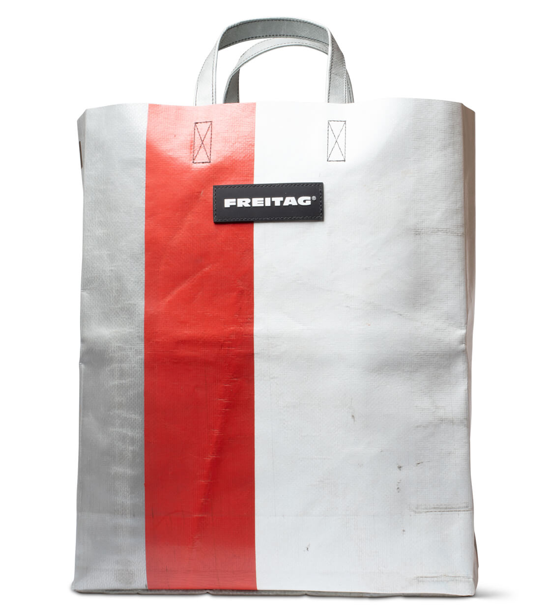Freitag Bag Miami Vice grey/silver/white/red/black