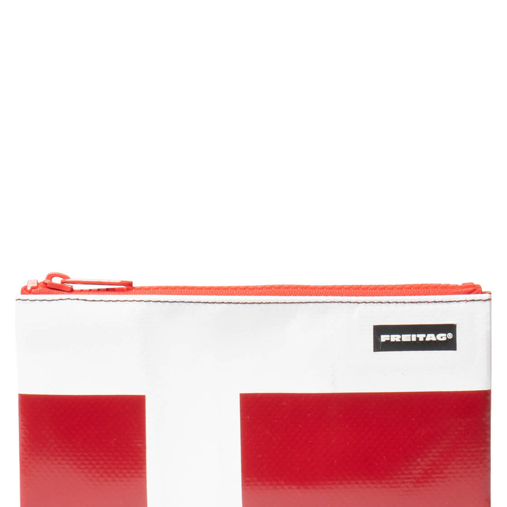 Freitag Pouch Serena red/white/red