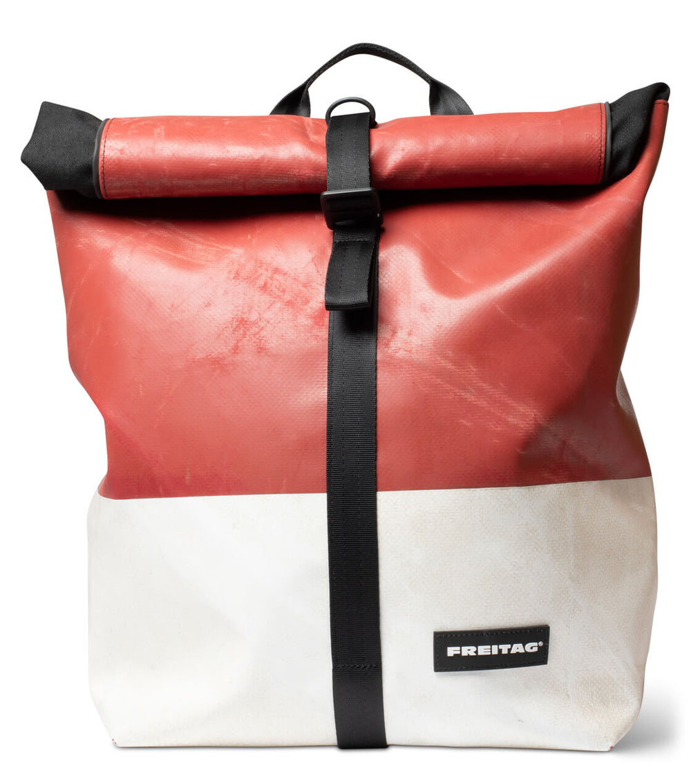 Freitag Backpack Clapton red/white