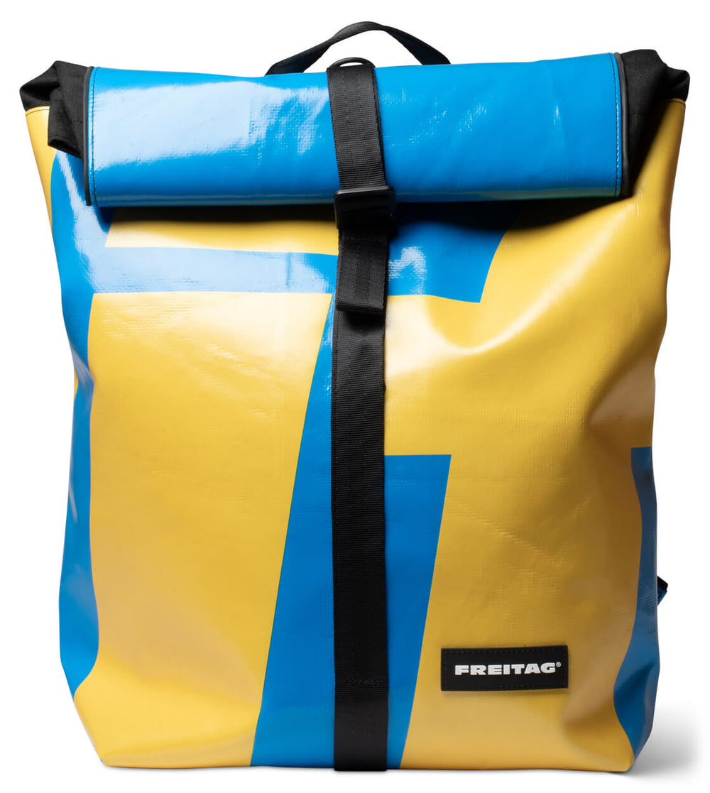 Freitag Backpack Clapton blue/yellow