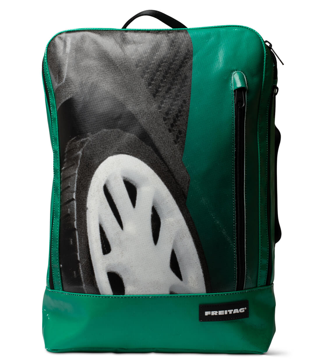 Freitag Backpack Hazzard green/black/white