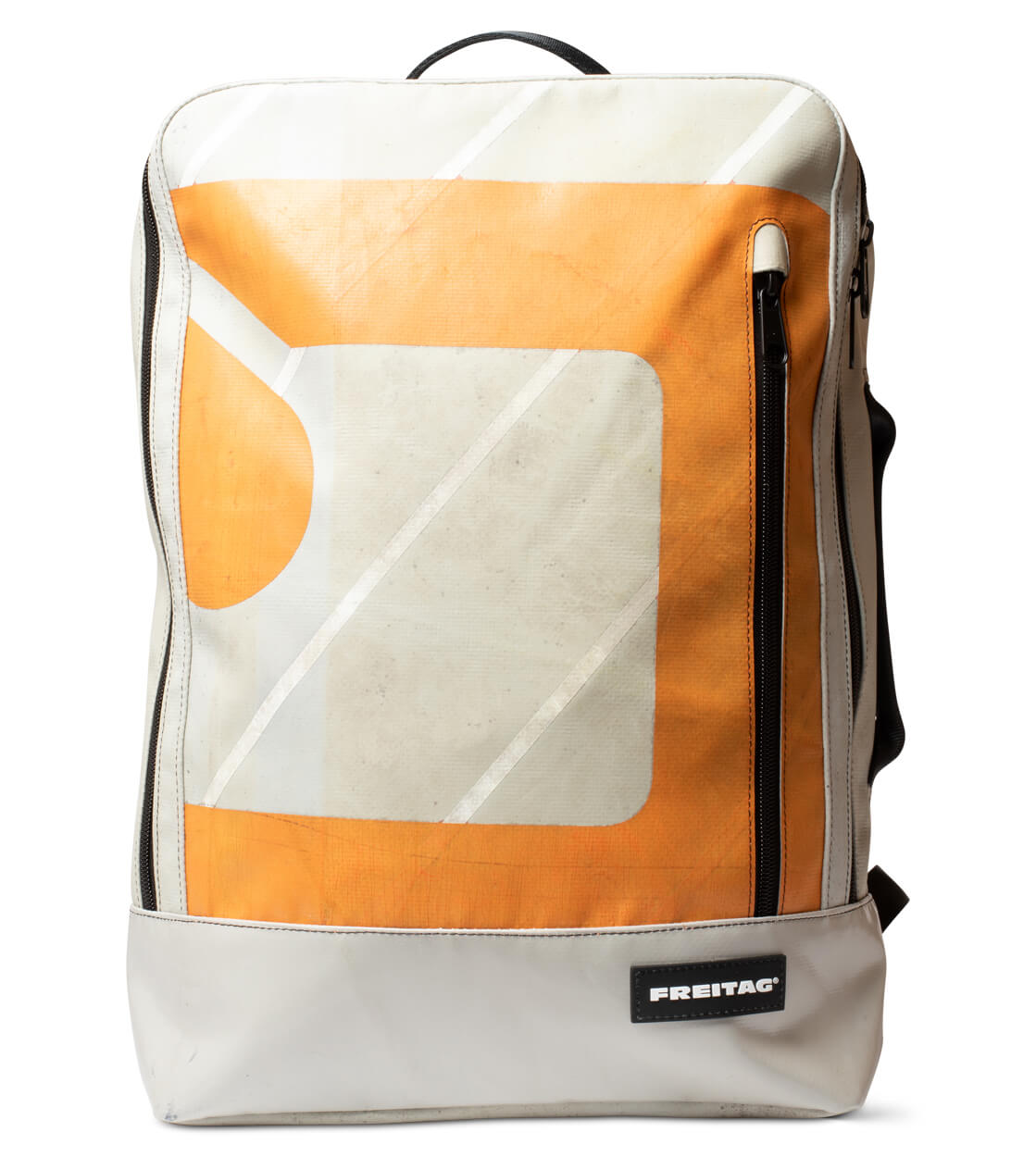 Freitag Backpack Hazzard grey/orange/white