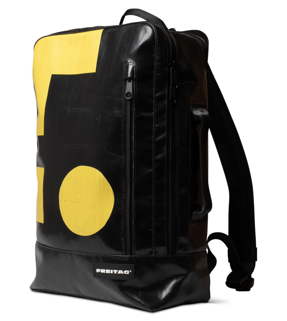 Freitag Backpack Hazzard black/yellow