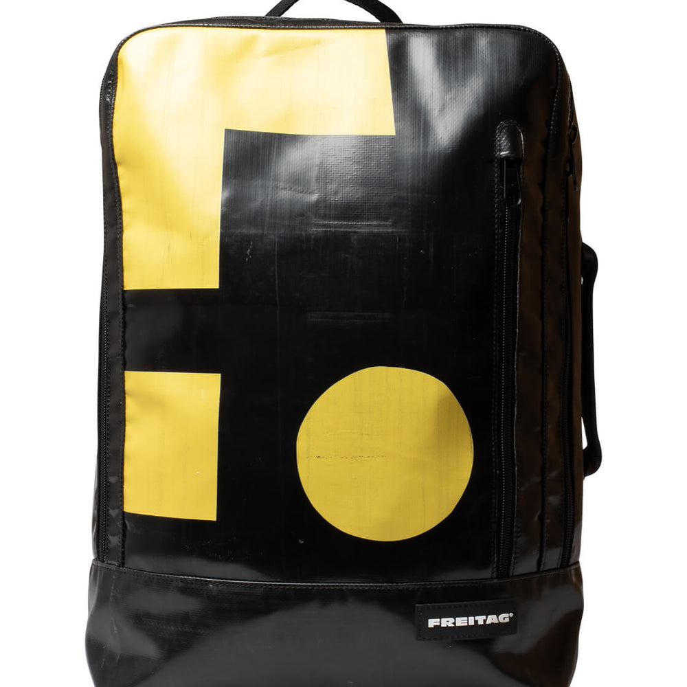 Freitag Backpack Hazzard black/yellow