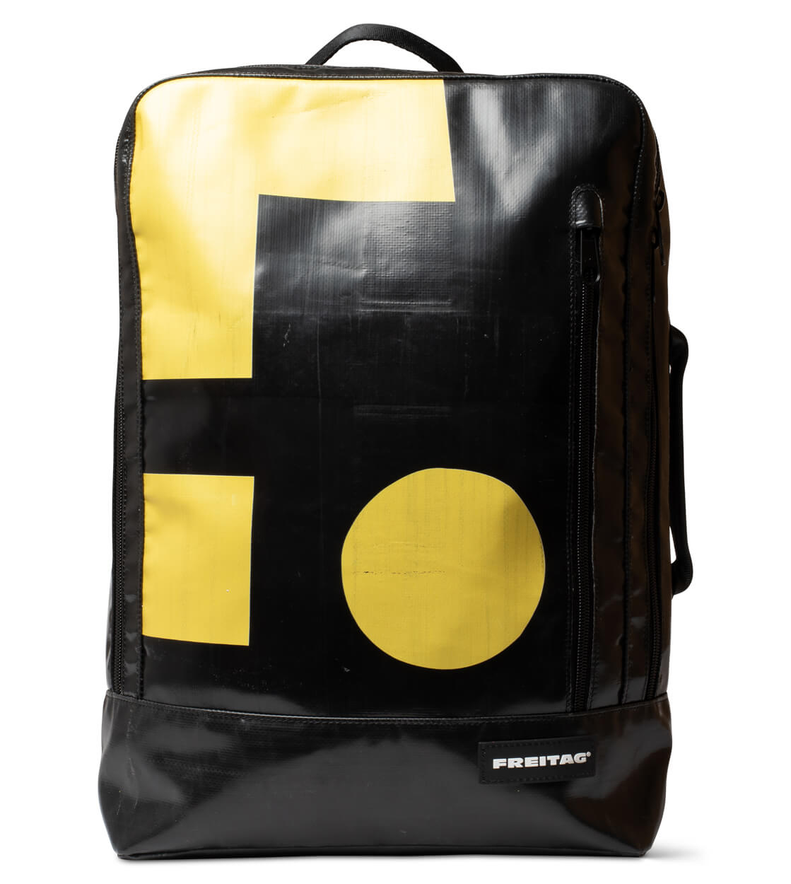Freitag Backpack Hazzard black/yellow