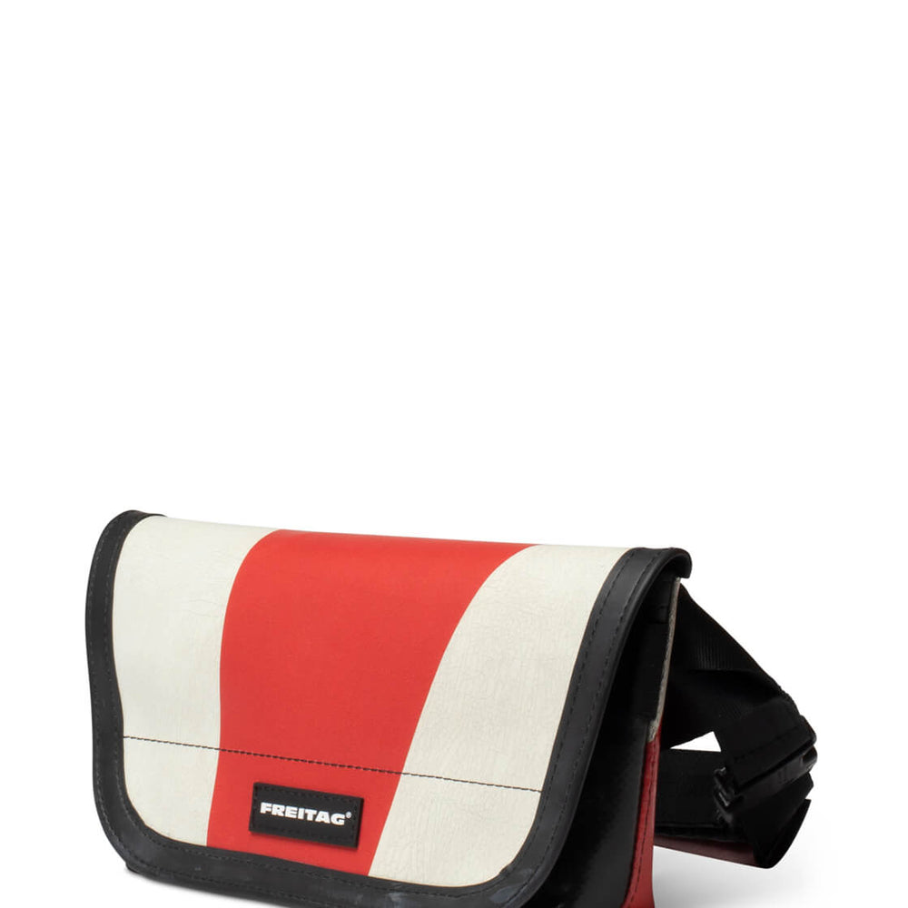 Freitag Bag Jamie red/white/black/brown