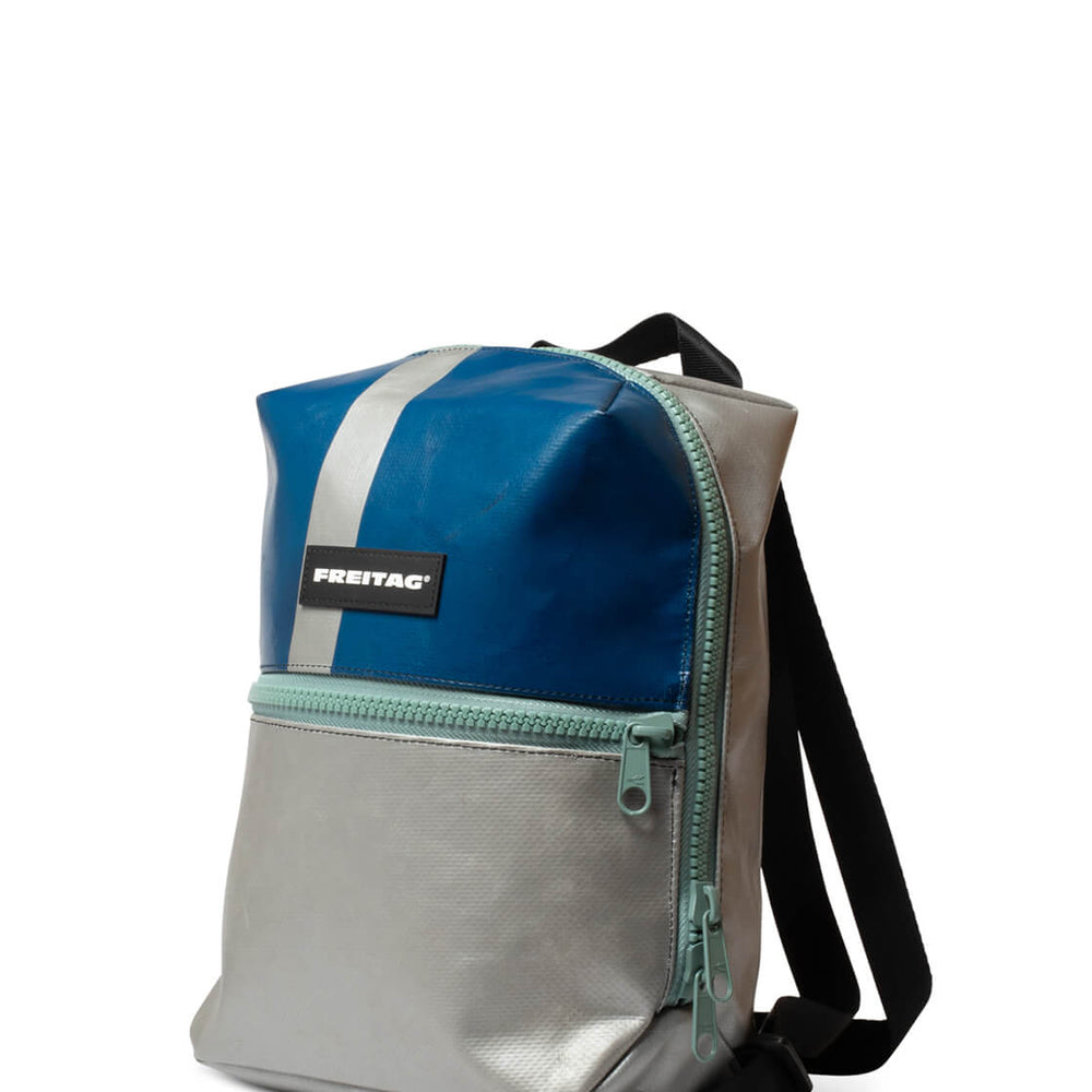 Freitag Backpack Walter silver/blue/green