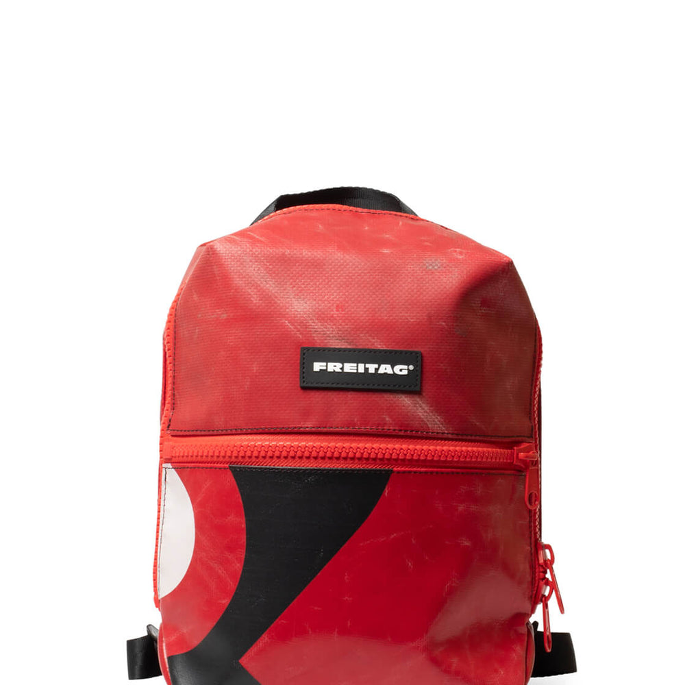 Freitag Backpack Walter red/black/white/red