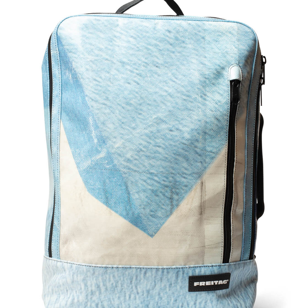 Freitag Backpack Hazzard blue/white