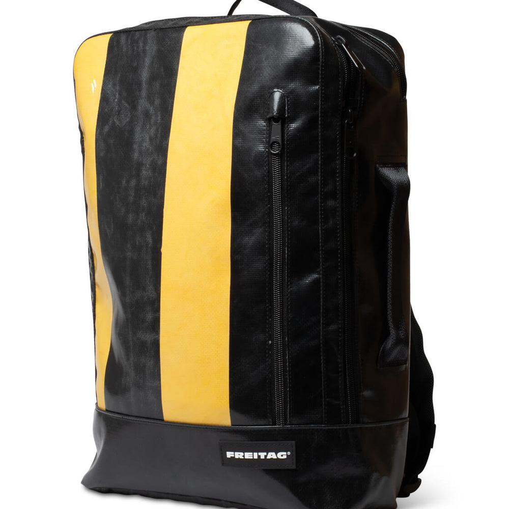 Freitag Backpack Hazzard black/yellow