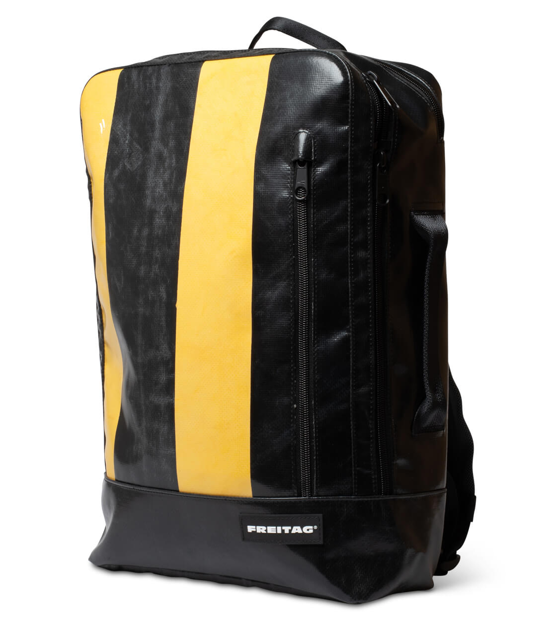 Freitag Backpack Hazzard black/yellow