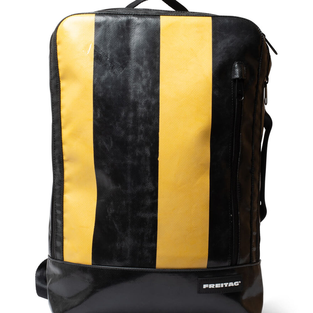 Freitag Backpack Hazzard black/yellow