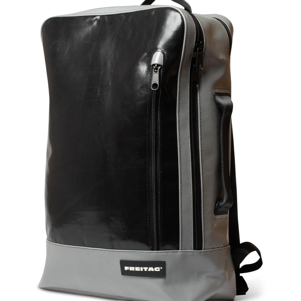 Freitag Backpack Hazzard grey/black