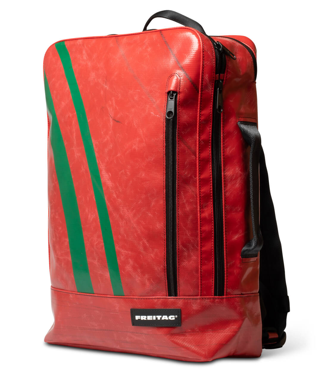 Freitag Backpack Hazzard red/green