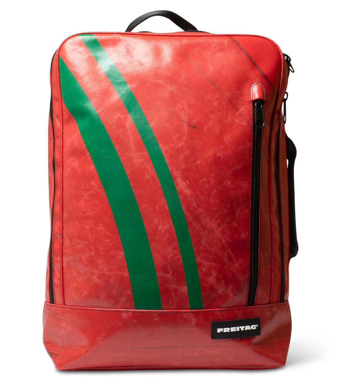 Freitag Backpack Hazzard red/green
