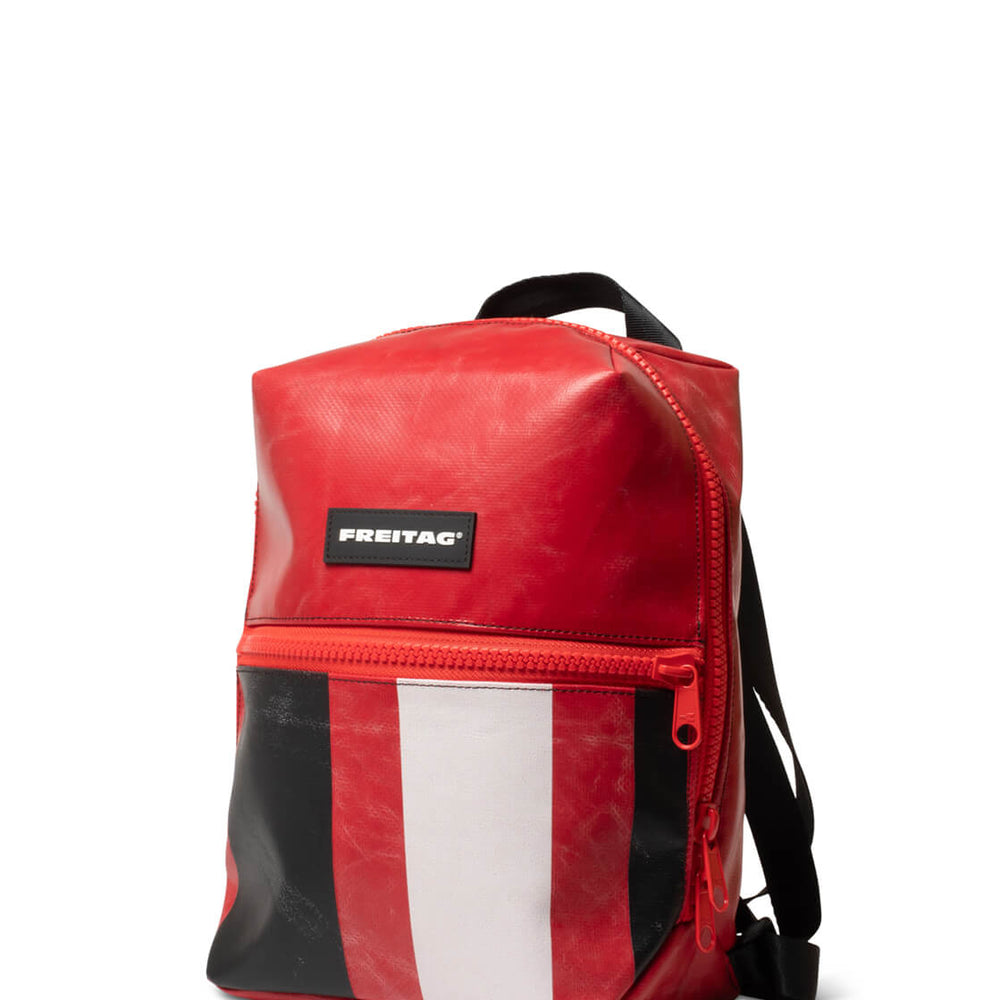Freitag Backpack Walter red/black/white/red