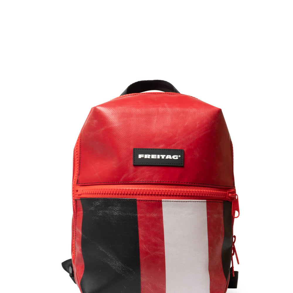 Freitag Backpack Walter red/black/white/red
