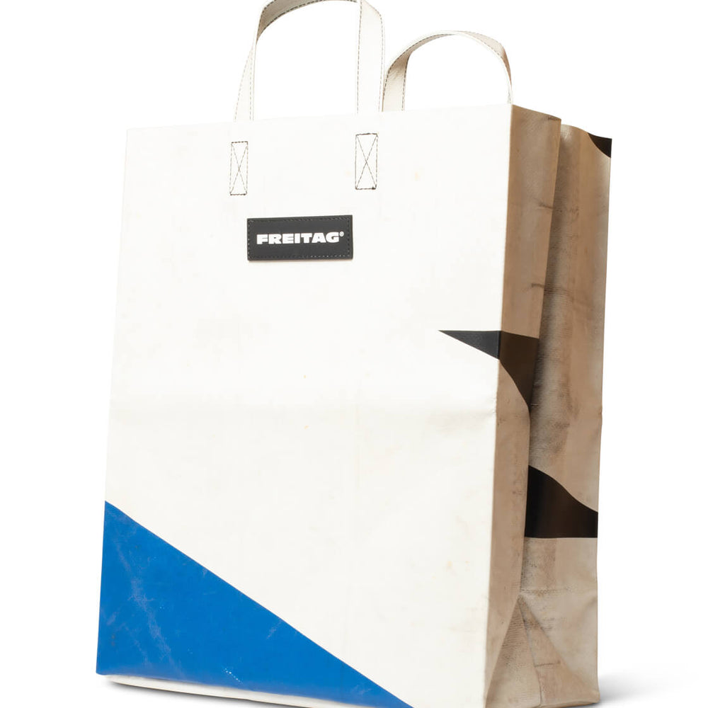 Freitag Bag Miami Vice white/blue/black