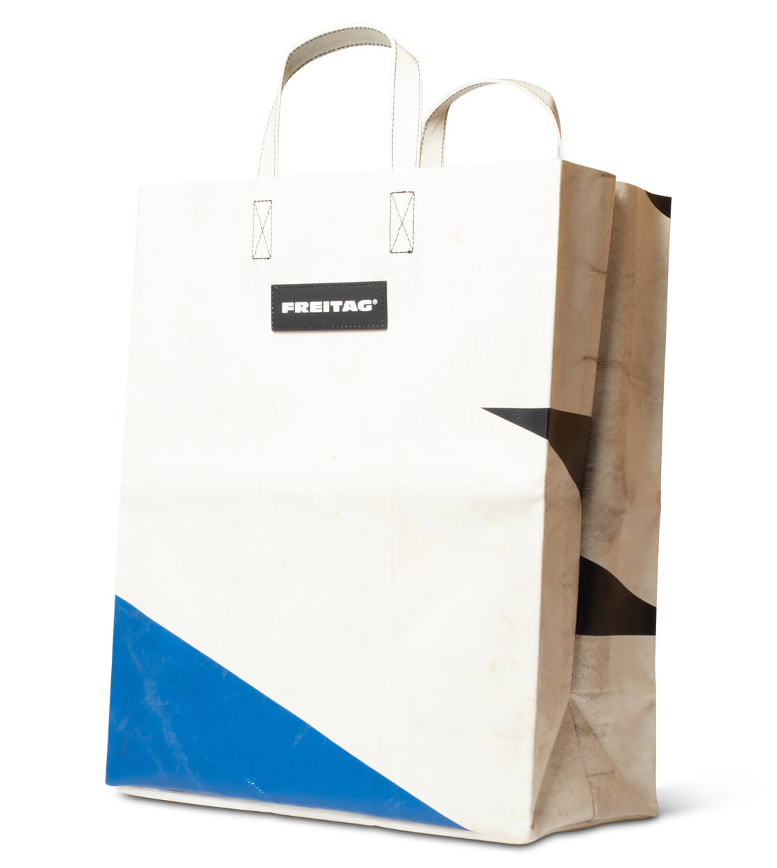 Freitag Bag Miami Vice white/blue/black