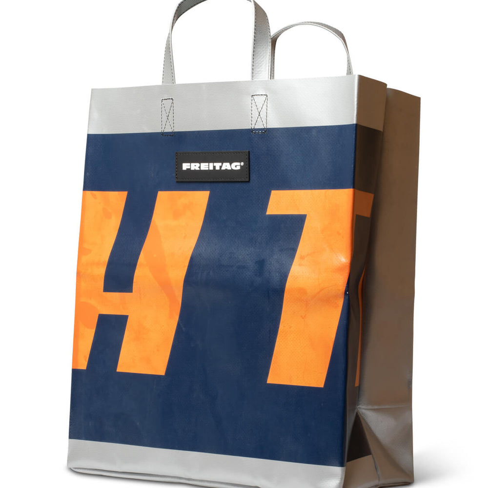 Freitag Bag Miami Vice silver/blue/orange