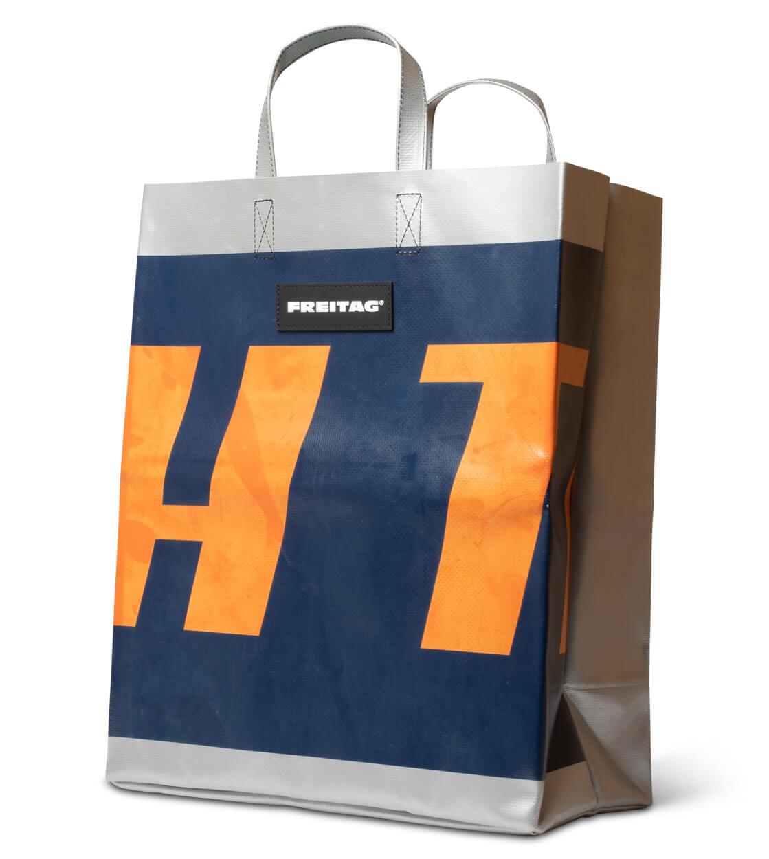 Freitag Bag Miami Vice silver/blue/orange